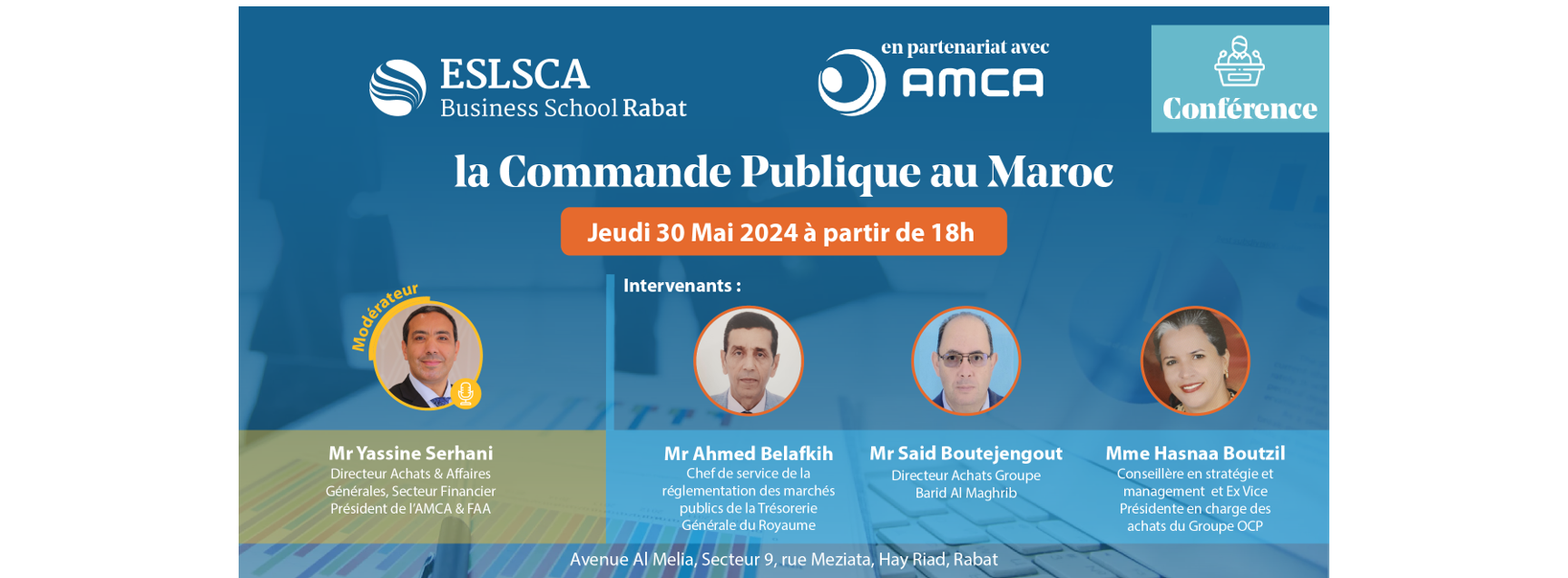 Conférence Achat ESLSCA