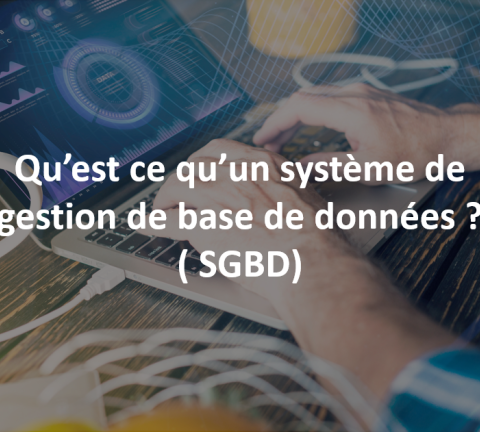 Qu’est ce qu’un système de gestion de base de données ? ( SGBD)