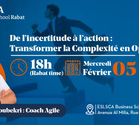 Master Class : De l'incertitude à l'action: Transformer la complexité en Opportunité