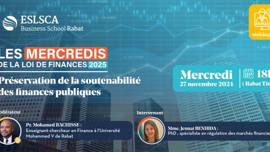 Webinaire Mercredis de la loi de finances 2025