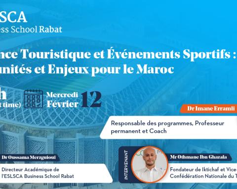 The Talk: Expérience Touristique et évènements sportifs : Opportunités et enjeux pour le Maroc