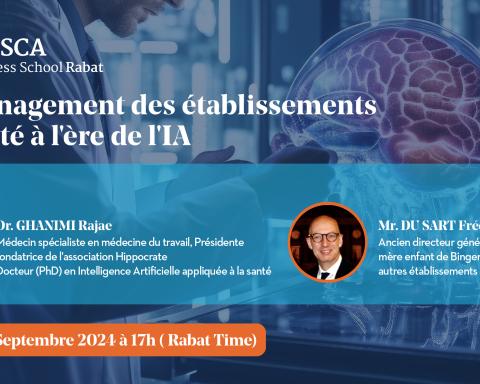 Webinaire : Le management des établissements de santé à l'ère de l'IA 