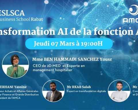 Webinaire – La transformation AI de la fonction Achats- Jeudi 07 Mars 2024